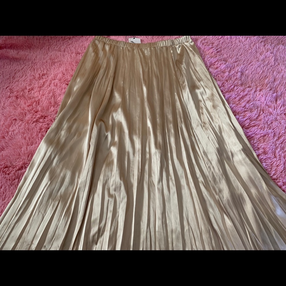 Chicos skirt gold